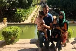 تصویر: شگفت‌زدگی همسر استراماچونی از سفر به شیراز