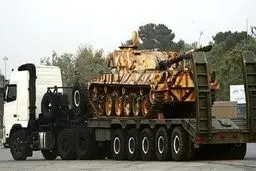 خودروی تانک‌بر «کیان ۷۰۰» رونمایی شد