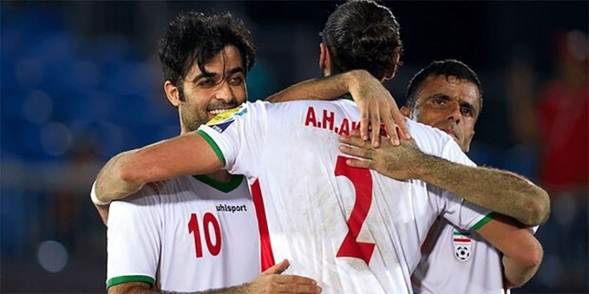 قهرمانی مقتدرانه تیم ملی فوتبال ساحلی ایران در جام بین قاره ای