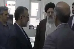 فیلم: بازدید سرزده رئیس قوه قضاییه از دادگستری شهریار