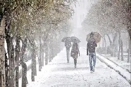 ادامه کاهش دما و بارش برف در سه روز آینده