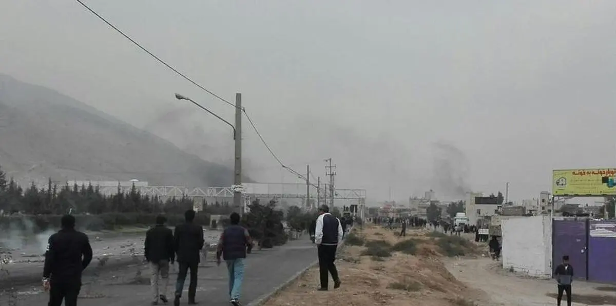 شهادت مأمور پلیس کرمانشاه در درگیری با اشرار اغتشاشگر