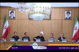 روحانی: هر سه نفر از سران قوا امضا کردیم + فیلم
