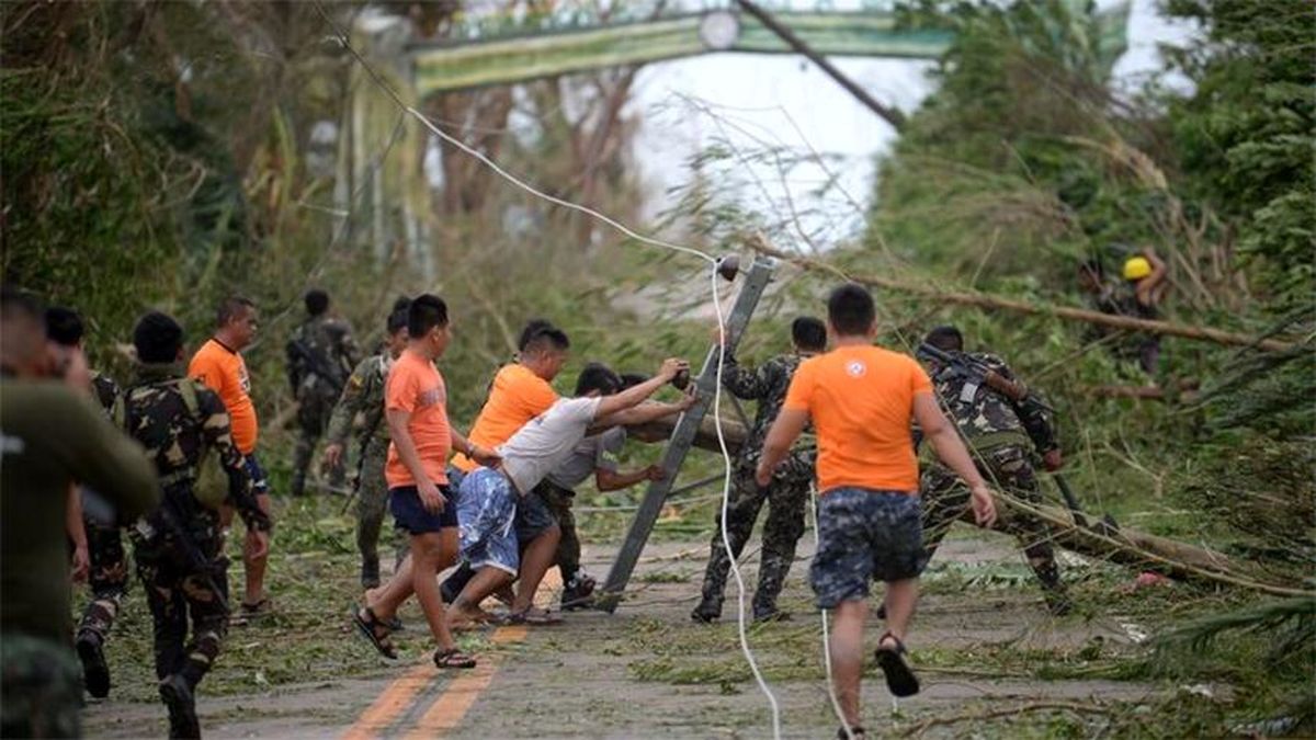 توفان شدید شمال فیلیپین را درنوردید