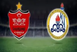 دیدار پرسپولیس ـ نفت مسجدسلیمان در روز جمعه برگزار می‌شود