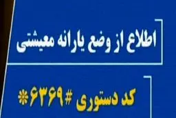 آغاز فعالیت سامانه #۶۳۶۹* به ظهر امروز موکول شد