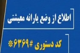آغاز فعالیت سامانه #۶۳۶۹* به ظهر امروز موکول شد