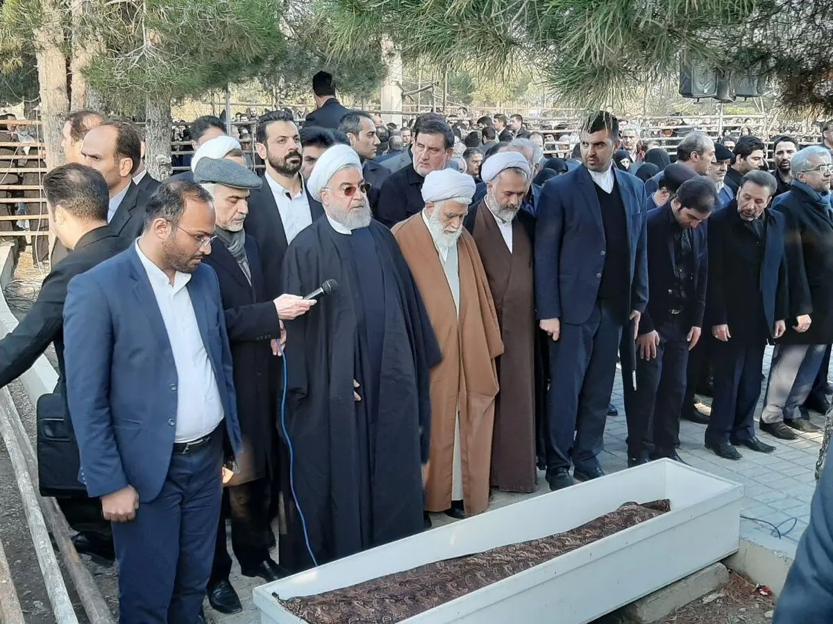 سخنران مراسم ختم خواهر رئیس‌جمهور: حسودها به یوسف نبی گفتند، برادرت دزد است!