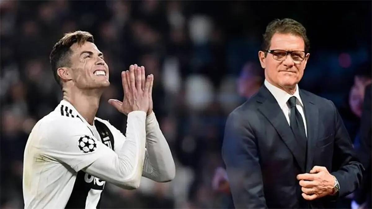 چرا انتقاد کاپلو از رونالدو درست از آب درآمد؟