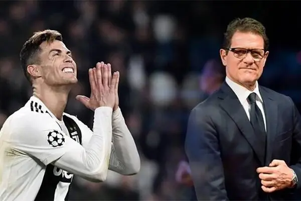 چرا انتقاد کاپلو از رونالدو درست از آب درآمد؟