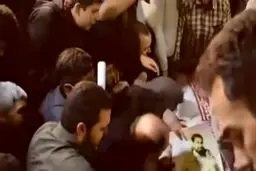 فیلم: مداحی امیر عباسی برای شهدای امنیت