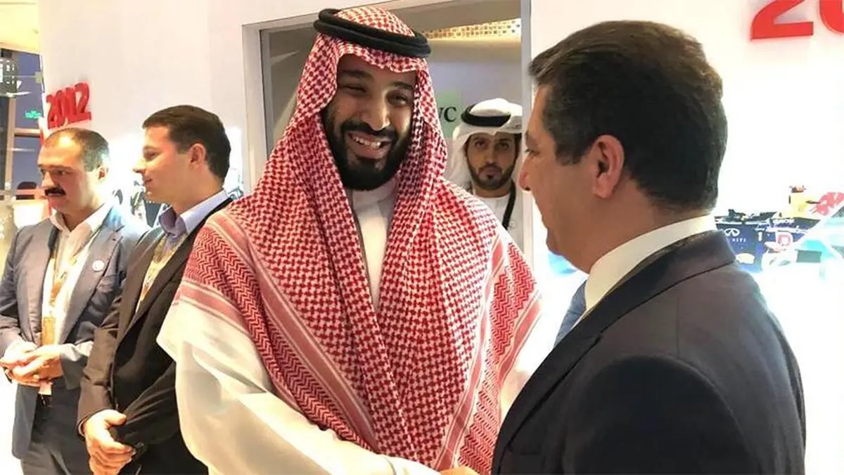 دیدار بارزانی با ولی‌عهدهای عربستان و ابوظبی