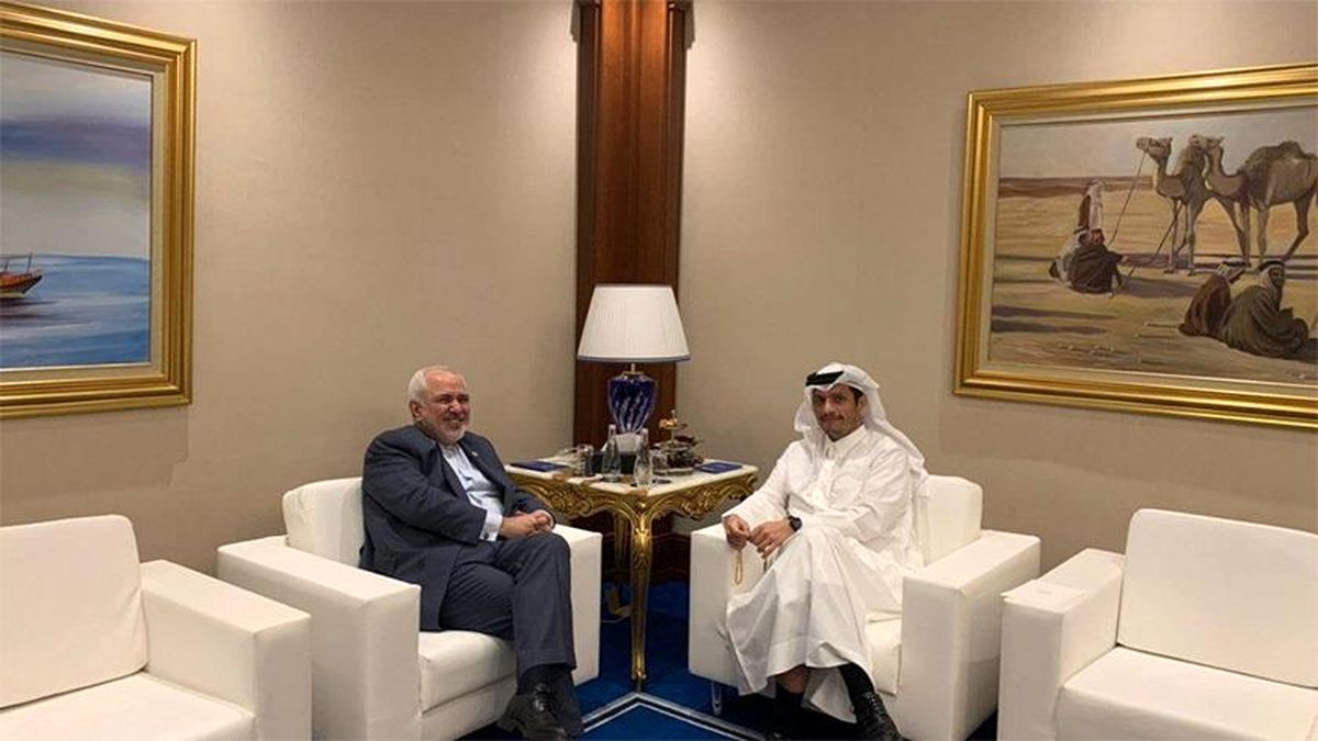 دیدار وزرای خارجه ایران و قطر در دوحه