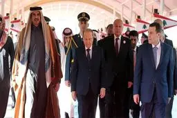 دعوت میشل عون از امیر قطر برای سفر به بیروت