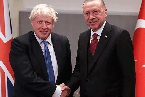 گفتگوی اردوغان و بوریس جانسون درباره لیبی و سوریه