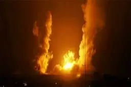 حمله هوایی رژیم صهیونیستی به نوار غزه