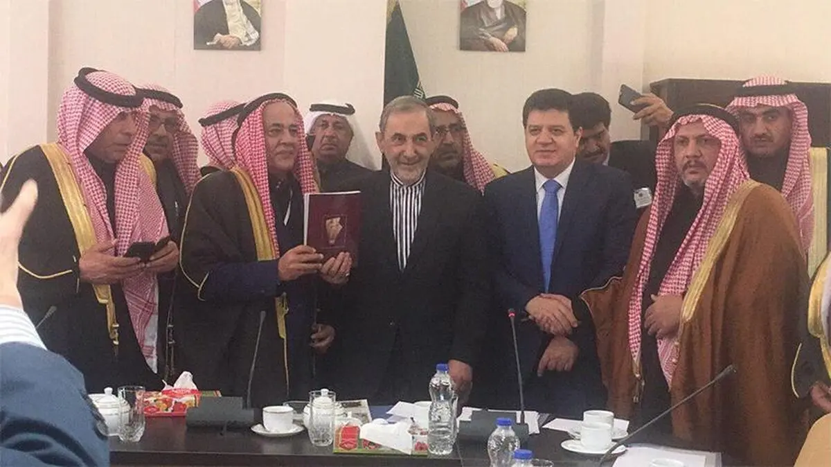 هیئتی از سران عشایر سوریه با ولایتی دیدار کردند