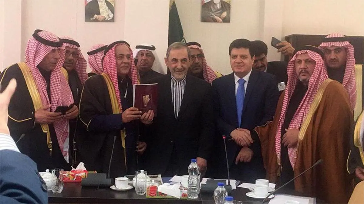 هیئتی از سران عشایر سوریه با ولایتی دیدار کردند