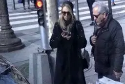 تصاویری جنجالی از مهران مدیری در پاریس