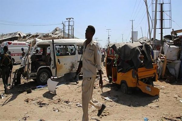 شمار جان‌باختگان حمله انتحاری سومالی به ۷۶ نفر رسید