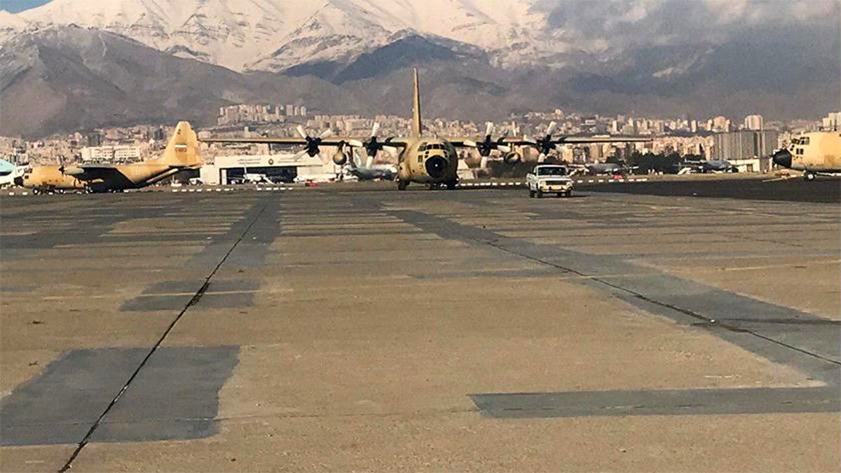 پیکر خلبان شهید میگ ۲۹ وارد تهران شد