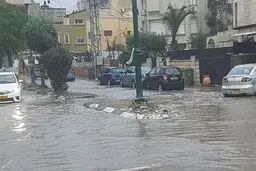 سیل در شمال اراضی اشغالی