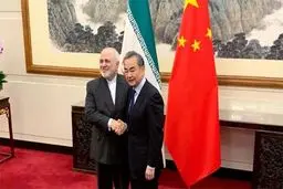 ظریف و وانگ یی به گفتگو نشستند