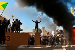 ۷ پیام حمله به سفارت آمریکا در بغداد