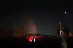 فیلم: جشن سال نو متفاوت در برابر سفارت آمریکا