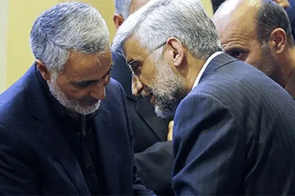 جلیلی: سردار سلیمانی قهرمان مبارزه با آمریکا و رژیم صهیونیستی بود