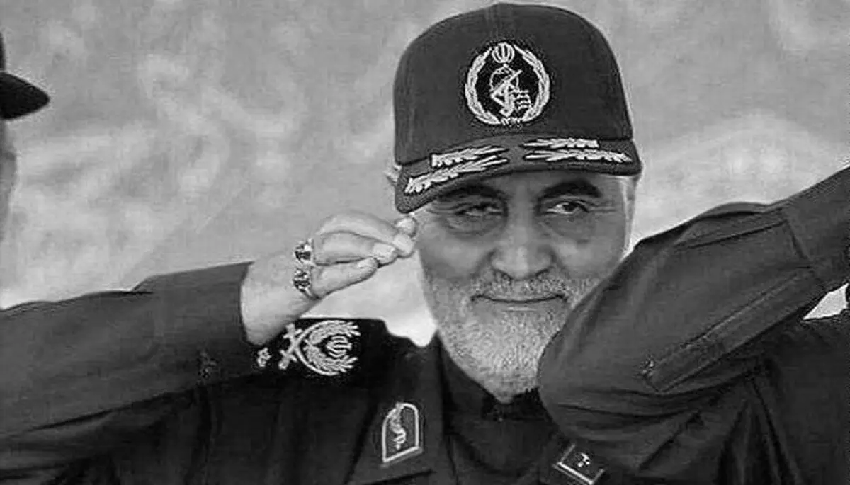 عکس: دست نوشته شهید سلیمانی در یادواره شهدای کن