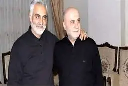 آخرین عکس از سردار شهید سلیمانی در بیروت