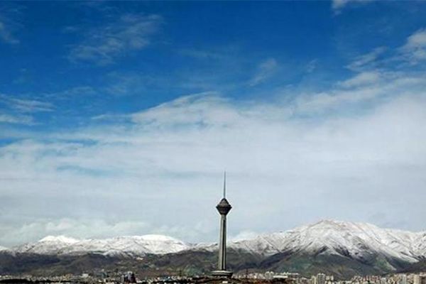 باد و باران آلودگی تهران را با خود برد