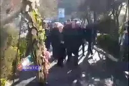 فیلم: حضور شیخ نعیم قاسم در منزل شهید قاسم سلیمانی