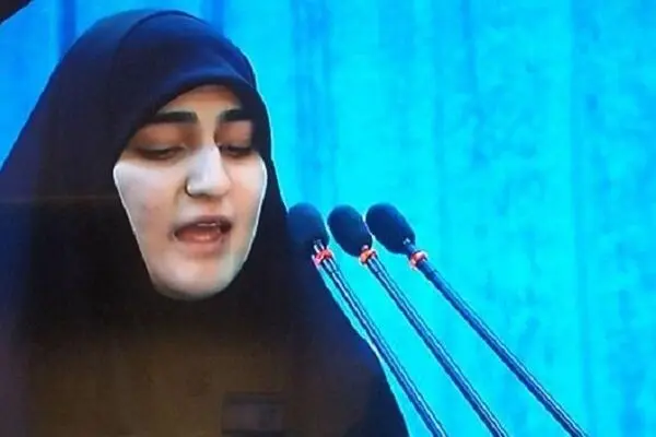 دختر سردارسلیمانی: خانواده‌های سربازان آمریکایی منتظر مرگ فرزندانشان باشند