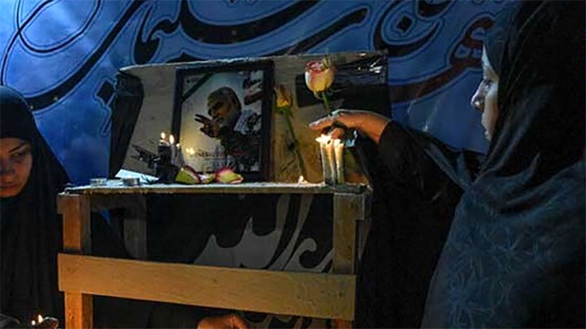 مراسم شام غریبان سردار امشب در میدان فلسطین تهران