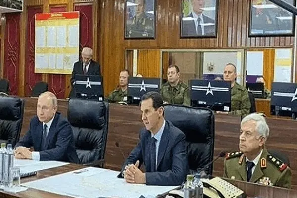 دیدار سرزده پوتین با بشار اسد