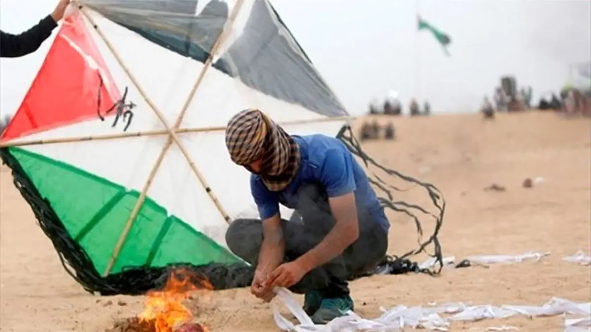 بالون‌های آتش‌زای مقاومت دوباره رژیم صهیونیستی را به هم‌ریخت!