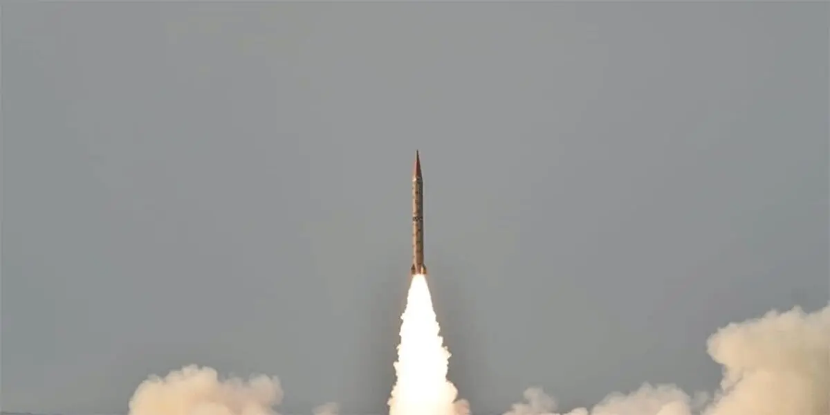 پاکستان موشک بالستیک آزمایش کرد