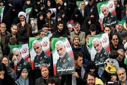 پاسداشت حاج قاسم در افتتاحیه جشنواره عمار در غزه