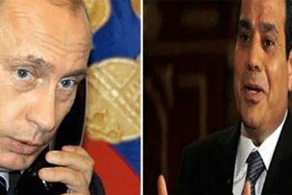گفتگوی تلفنی پوتین با السیسی درباره لیبی