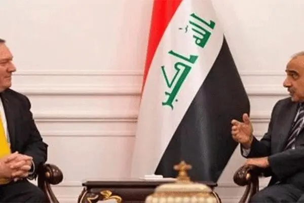 عبدالمهدی خواستار تعیین سازوکار آمریکا برای خروج از عراق شد