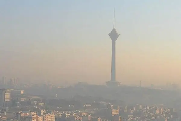 هوای تهران در مرز آلودگی