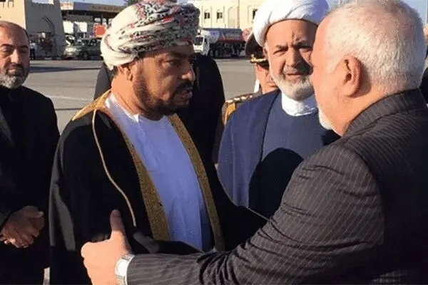 ظریف وارد عمان شد
