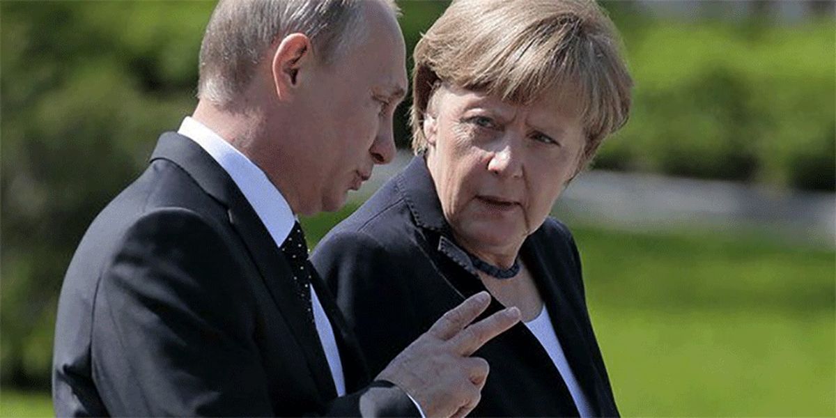 پوتین در دیدار مرکل: روسیه و آلمان خواستار ادامه برجام هستند