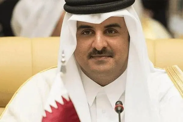 امیر قطر وارد تهران شد