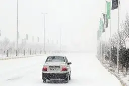 ماندگاری توده هوای سرد در نیمه شرقی کشور