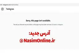 اینستاگرام اکانت «نسیم آنلاین» را بست