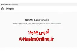 اینستاگرام اکانت «نسیم آنلاین» را بست