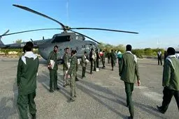 کمک و امدادرسانی نیروی دریایی سپاه به سیل‌زدگان جنوب شرق کشور